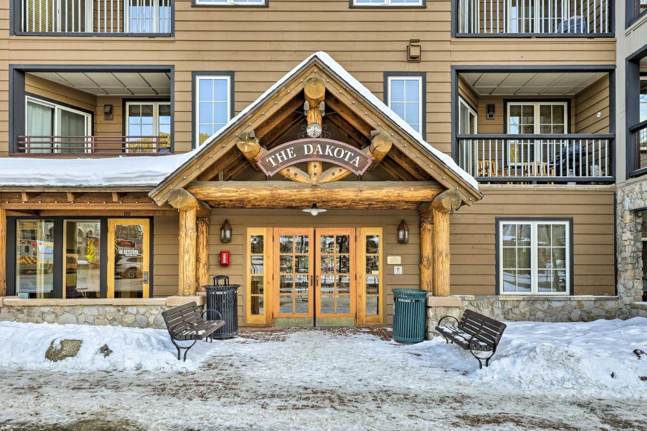 Keystone Ski Condo With Mtn View - Walk To Gondola! Kültér fotó
